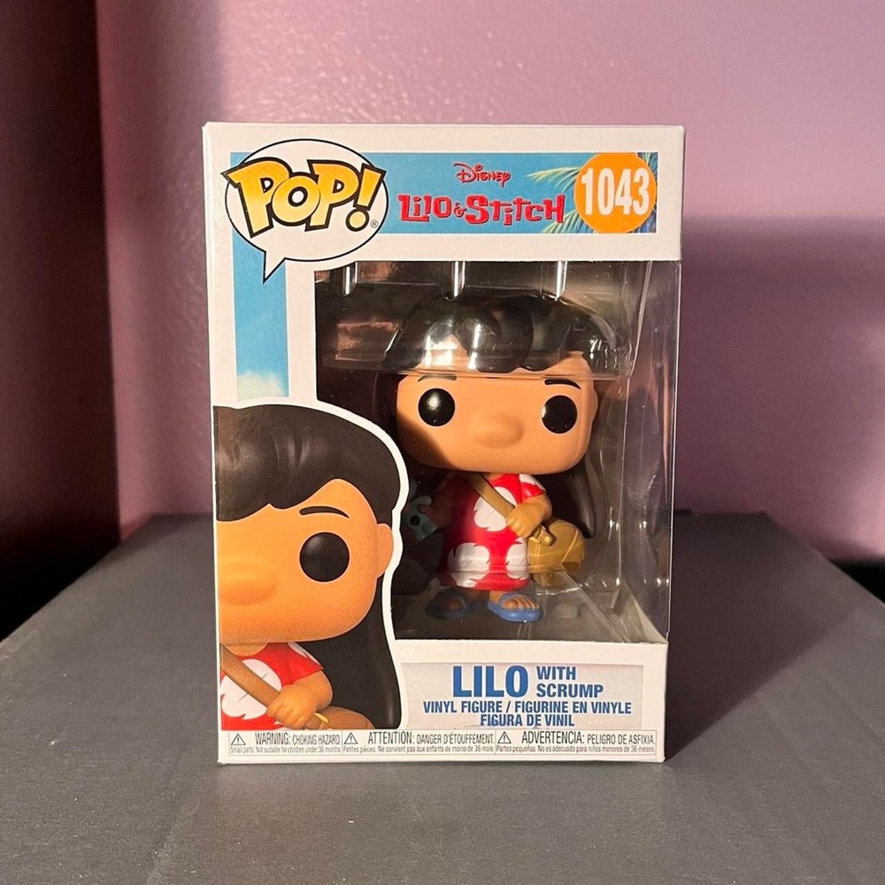 lilo with scrump #1043 lilo & stitch funko pop 🏝